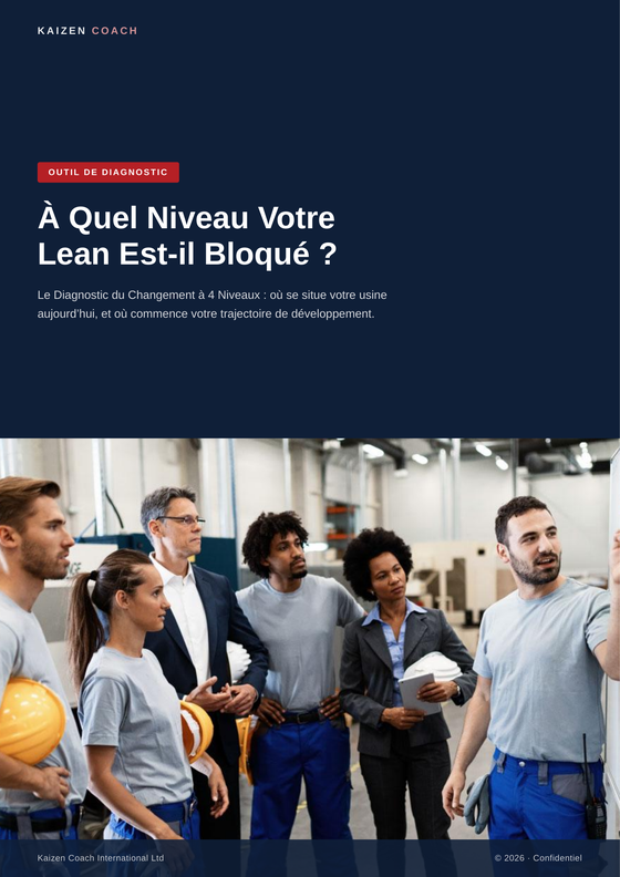 Diagnostic de Changement Lean à 4 Niveaux - Guide PDF